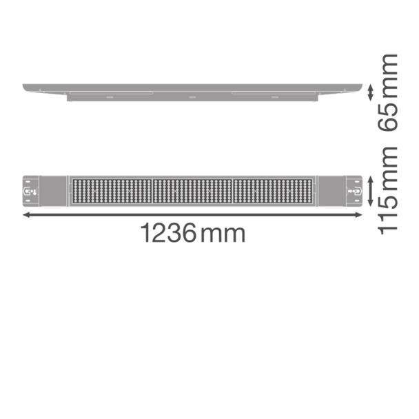 Oprawa LOW BAY FLEX 1200 P 42W 840 VW