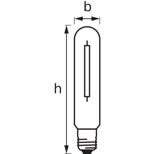 Wysokoprężna lampa sodowa NAV-T 70 SUPER 4Y