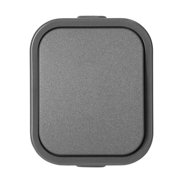 Przycisk natynkowy dzwonek B2, 10A, 250V, IP54, WNT-6/7B2, szary