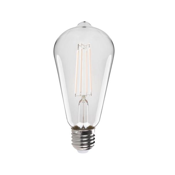 XLED W ST64 7W-WW Żarówka LED standardowa XLED W ST64 7W-WW E27 barwa ciepłobiała 2700K 806Lm KANLUX