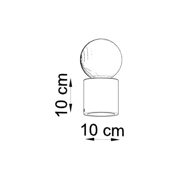 Sollux Lampa biurkowa SALGADO naturalne drewno SL.0674