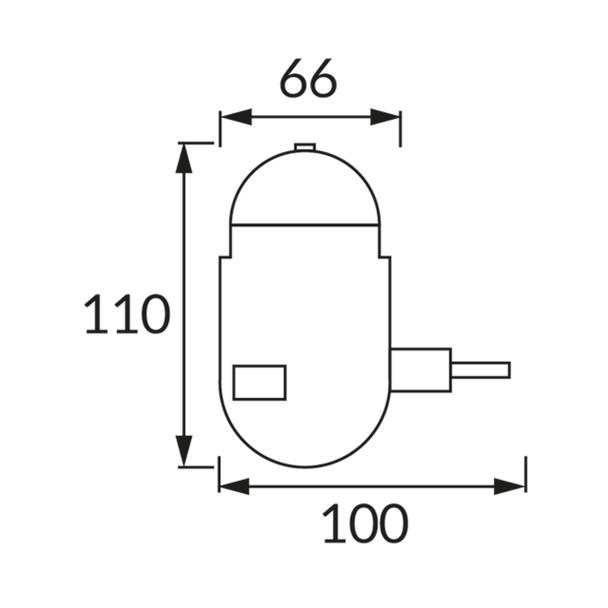 Lampka wtykowa LED IMPRA LED 3,5W