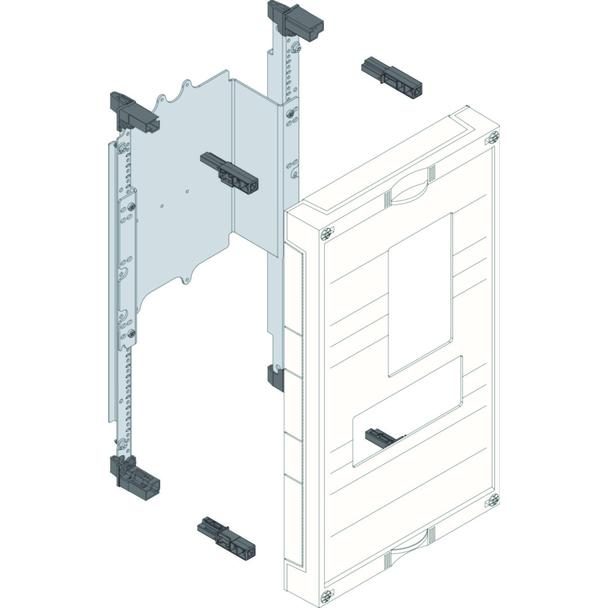 univers N 450x250mm podzespół dla wyłącznika mocy H3+ P250 +FI +napęd silnikowy