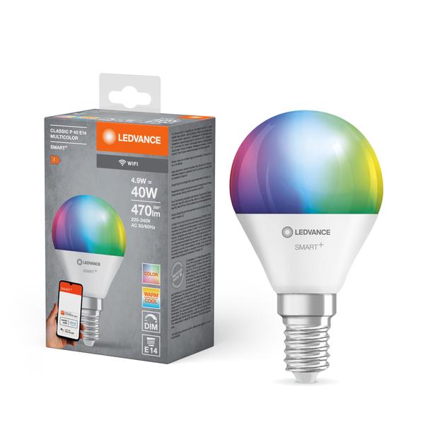Lampa LED SMARTWIFI P40 4,9W 230V RGBWFRE144X1 LEDV