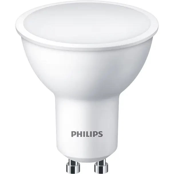 Żarówka LED PILA 4,9W=42W 500lm 2700K barwa ciepła LED 500lm GU10 WW 120st. 1CT/10 PHILIPS