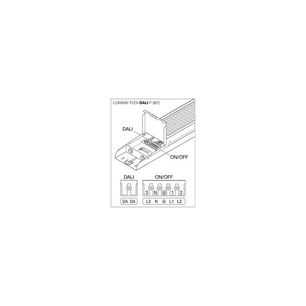 Oprawa LOW BAY FLEX 1200 DALI P 73W 840 VW