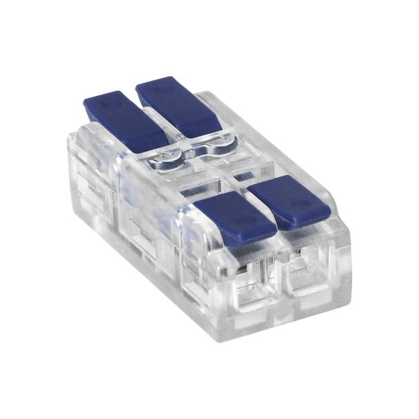 Złączka instalacyjna zaciskowa 2-przewodowa, dwustronna; na dowolny przewód 0,75-4mm2; IEC 250V/32A;