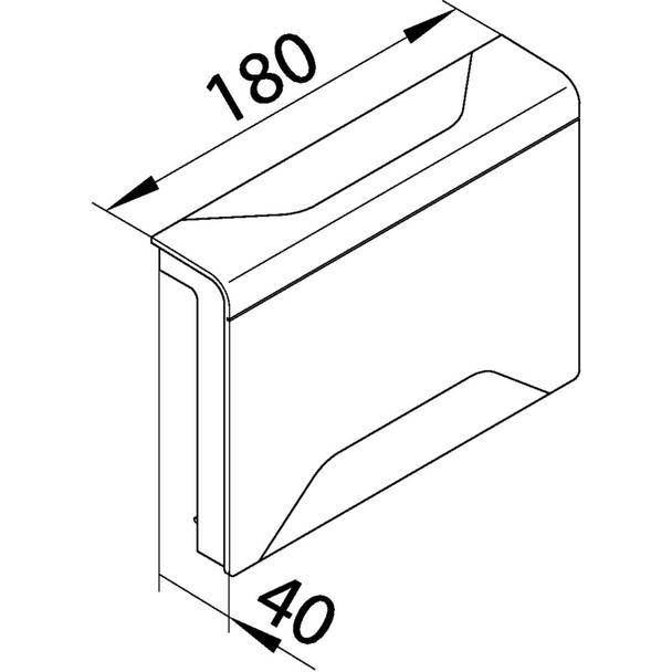 tehalit.SL Element T 20x115 biały