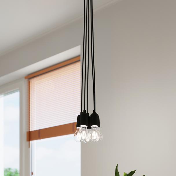 Sollux Lampa wisząca DIEGO 1 czarna SL.0572