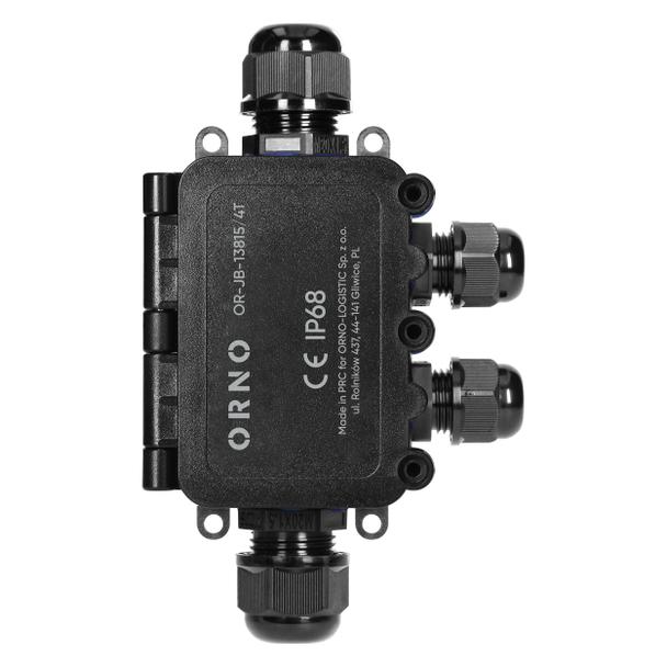 Puszka natynkowy HD IP68, 0,5-6,0mm2 ,2 dławnice M20, 2 dławnice M16, układ T