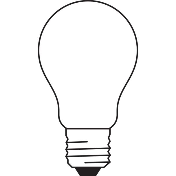Lampa LED Classic A40 energooszczędna plastik 2,5W 830 E27 LEDVANCE