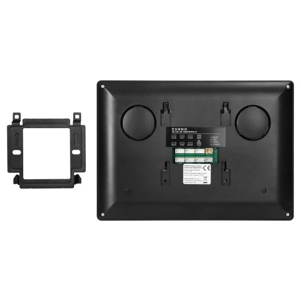 CERES Full HD, zestaw wideodomofonowy, bezsłuchawkowy, monitor dotykowy 8" LCD, z gniazdem na kartę