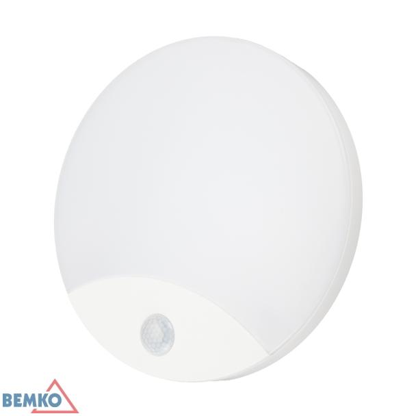 PLAFONIERA LED TAWAN 10W 4000K 940LM IP44 CZ. PIR C38-ST41-104-PIR BEMKO