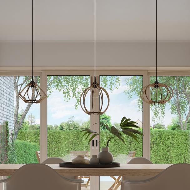 Sollux Lampa wisząca ARANCIA naturalne drewno SL.0391