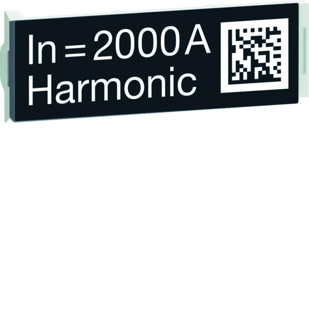 ACB HW2/4 Wtyczka z oznaczeniem znamionowym wyłącznika 2000A Harmonic
