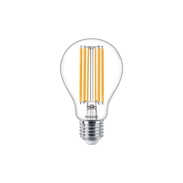 Żarówka LED 13W=120W 2000lm 2700K barwa ciepła kulka 120W E27 A67 827 Szkło przezroczyste PHILIPS