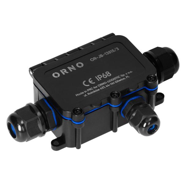 Puszka natynkowy HD IP68, 0,5-6,0mm2 ,2 dławnice M20, 1 dławnica M16