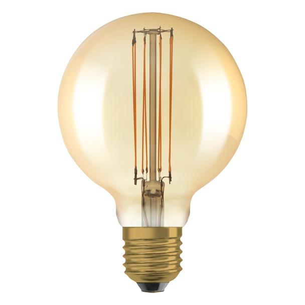 Lampa LED Vintage 1906 GOLD95 dim 5,8W/822 szkło przezroczyste E27