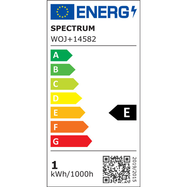 ŻARÓWKA LED KULKA E-27 230V 1W COG NW CLEAR SPECTRUM