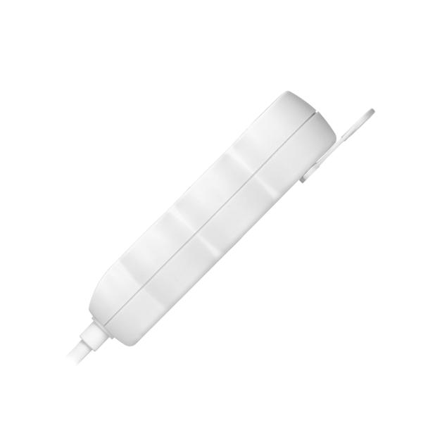 Przedłużacz 3x2P+Z,1,4m, 3x1mm2, biały