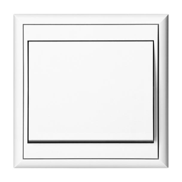 Łącznik jednobiegunowy podtynkowy z podświeleniem Luna, 10A, 250V, WP-1L/S, biały