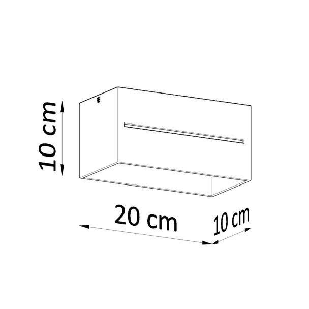 Sollux Plafon LOBO MAXI biały SL.0383