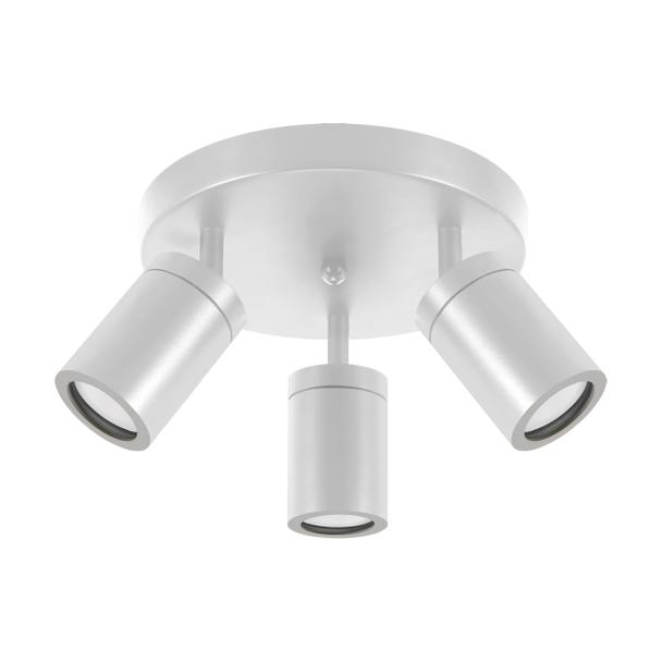 Oprawa ścienno-sufitowa TENOR GU10 3C WHITE