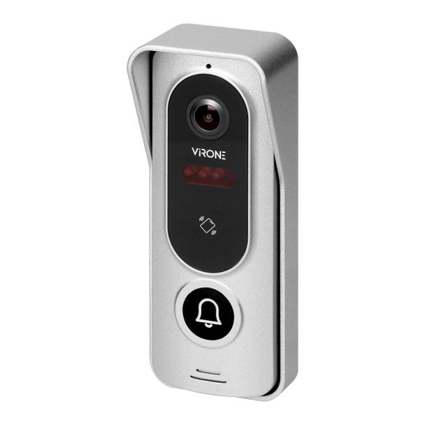 ANGU, zestaw wideodomofonowy 4-żyłowy, bezsłuchawkowy, monitor 7" LCD, z kamerą 800TVL, z czytnikiem