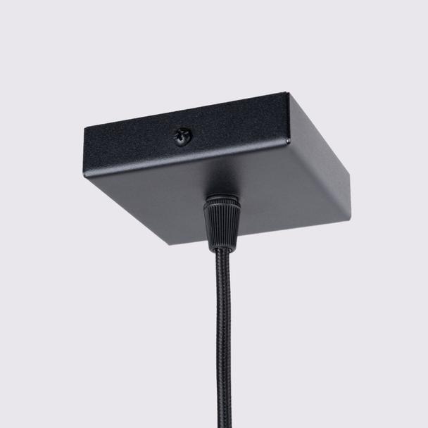 Lampa wisząca KARBON 1 czarny SL.1573 SOLLUX