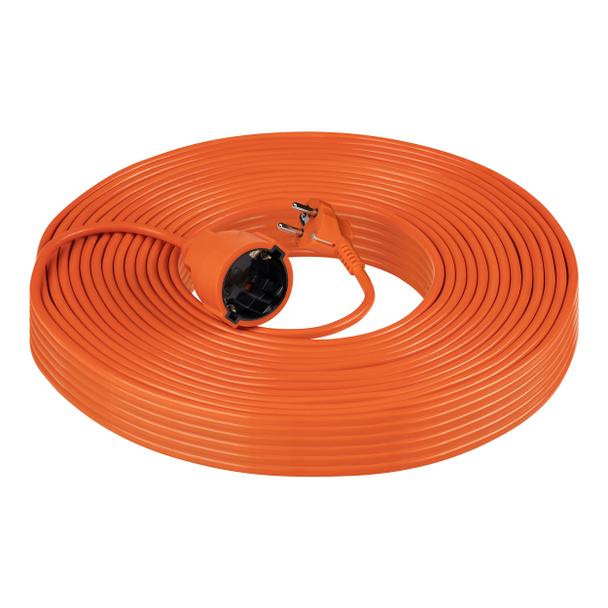 Przedłużacz ogrodowy jednogniazdowy Schuko, PVC 3x1,5mm2, długość 30m