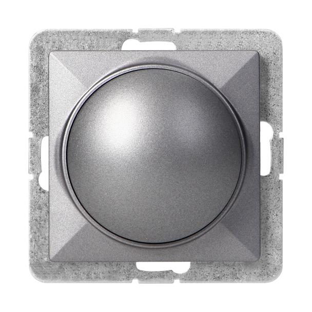 Ściemniacz obrotowy LED Pearl, 230V, 50Hz, Pmin:3W, Pmax:35W, SO-1P/LED, antracyt