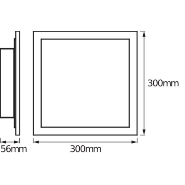 Panel LED 20W CCT SMART+ WIFI PLANON PLUS 300X300 4058075525313 LEDVANCE