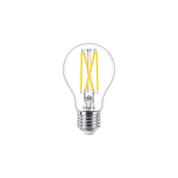Żarówka LED ściemnialna 5,9W=60W 806lm 2200-2700K kulka DT5,9-60W E27 CRI95 A60 Szkło przezroczyste
