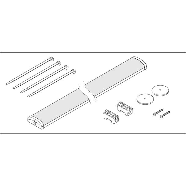 Oprawa liniowa LINEAR SURFACE 600 P 18W 830 white IP44