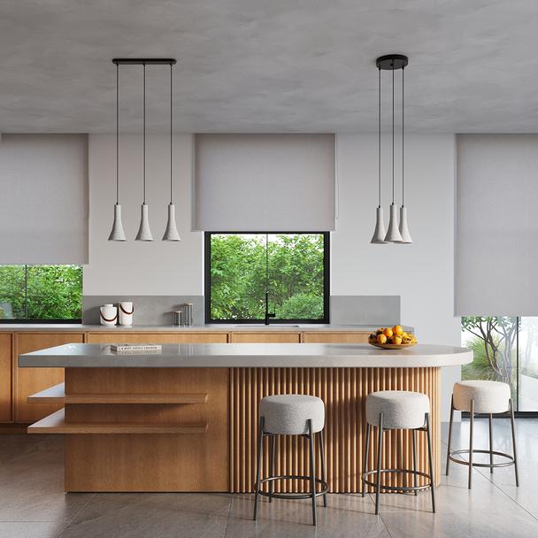 Sollux Lampa wisząca REA 3L beton SL.1225