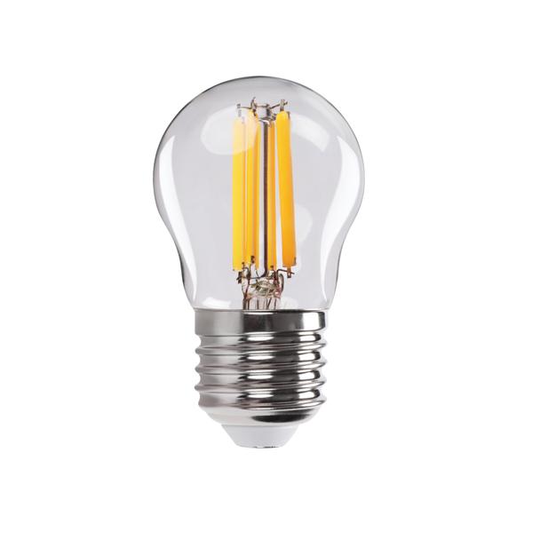 XLEDEX G45E27 3,8W-NW Żarówka LED kulka XLEDEX G45E27 3,8W-NW barwa biała 4000K 806Lm klasa A Gwaran
