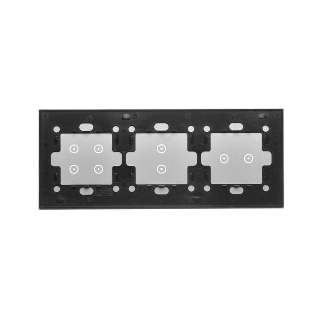 Simon 54 Touch Panel dotykowy S54 Touch 3 moduły 2 pola dotykowe poziome+2 pola dotykowe pionowe+4 p