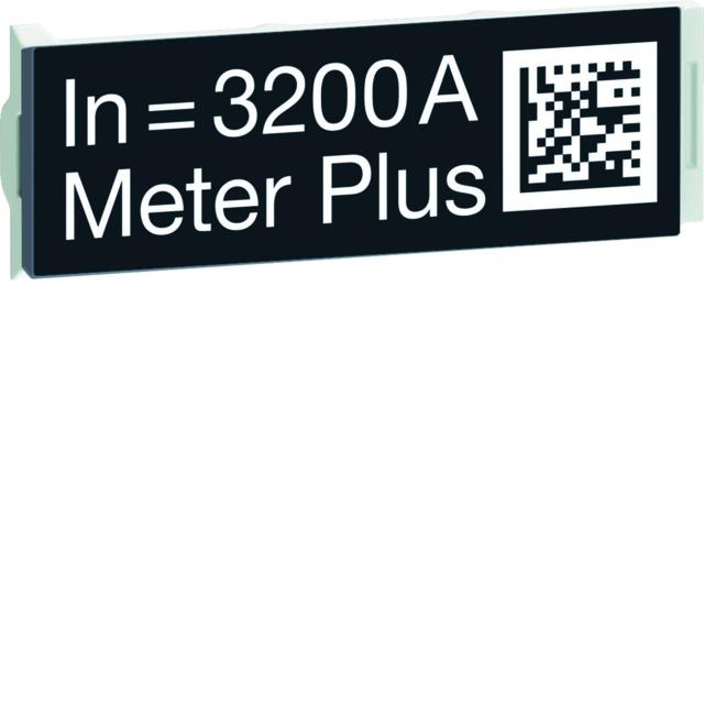 ACB HW4 Wtyczka z oznaczeniem znamionowym wyłącznika 3200A Meter Plus HWW672H HAGER