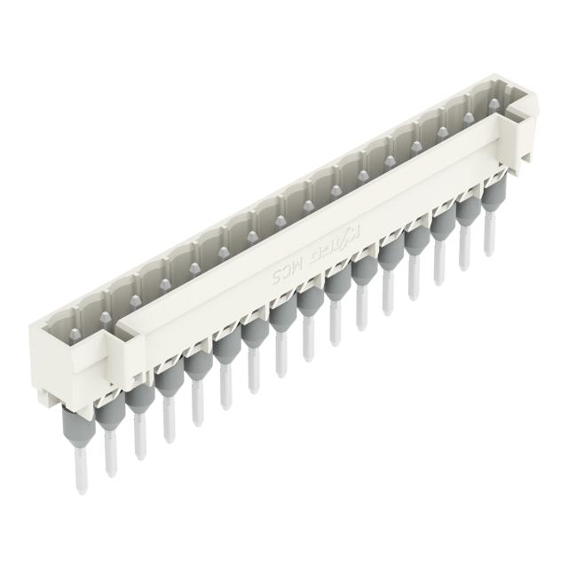 MCS-MIDI Classic wtyk 16-bieg. j-szary raster 5 mm /50szt./ WAGO