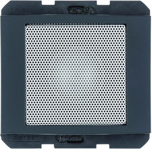 BERKER K.1 Głośnik antracyt mat 28827006 HAGER