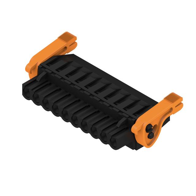 BLZP 5.08HC/10/270LR SN BK BX Wtyk PCB (złącze wiązki), 5.08 mm, Liczba biegunów: 10, Przyłącze z jarzmem /30szt./ 1947840000 WEIDMÜLLER