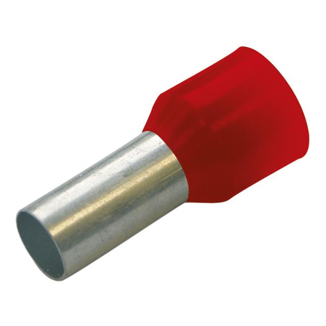 HTI  - 10/18 końc. tulejkowa  izol. czerwo