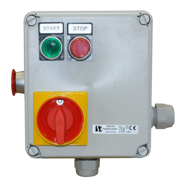 ZESTAW ROZRUCHOWY ŁK16R-L-O-P,5,5KW,DŁAW.DP-P16