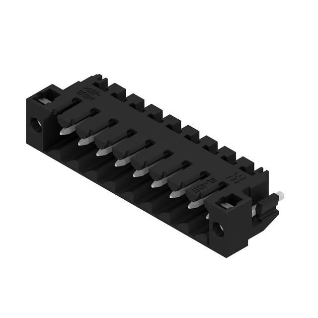SL-SMT 3.50/09/180LF 1.5SN BK BX Wtyki PCB (złącza płyty), 3.50 mm, Liczba biegunów: 9, kąt odejścia: 180° /48szt./ 1804770000 WEIDMÜLLER