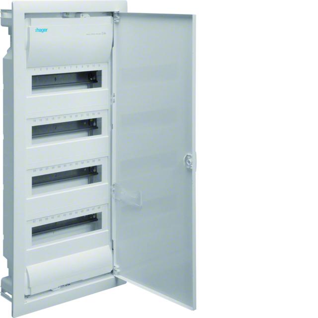 volta Rozdzielnica podtynkowa 4x12 kl. II IP30 QC VDE VU48AT HAGER