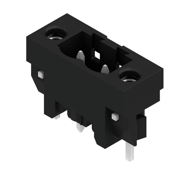 SL-SMT 5.08HC/02/180LF 3.2SN BK BX Wtyki PCB (złącza płyty), 5.08 mm, Liczba biegunów: 2, kąt odejścia: 180° /90szt./ 1838440000 WEIDMÜLLER
