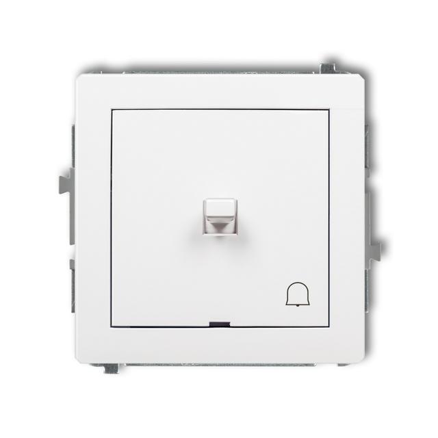 DECO Mechanizm łącznika zwierny dzwonek w stylu amerykańskim biały