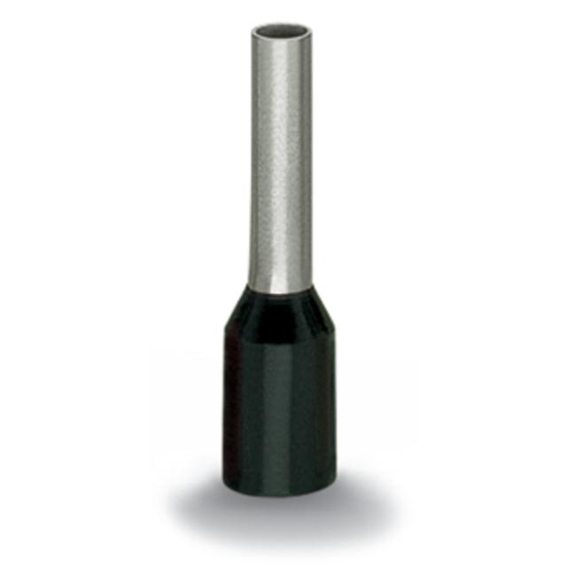 tulejka 1,5 mm2 czarna dł. 12 mm