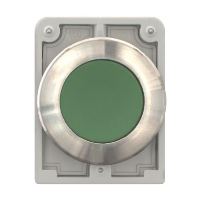 M30I-FDR-G Przycisk 30mm płaski zielony bez samopowrotu stal nierdzewna 188095 EATON