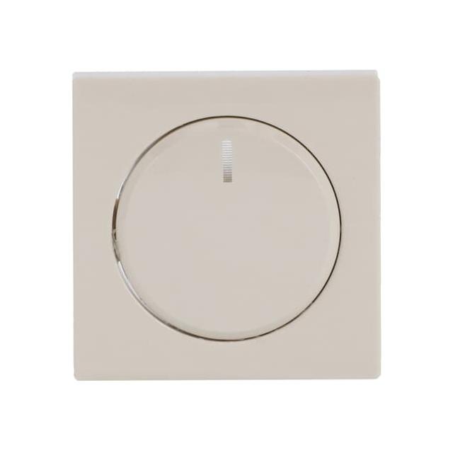 CARAT/FUTURE/SOLO Pokrywa z pokrętłem i lampką neonową Podwyższona konstrukcja Do ściemniaczy Busch-